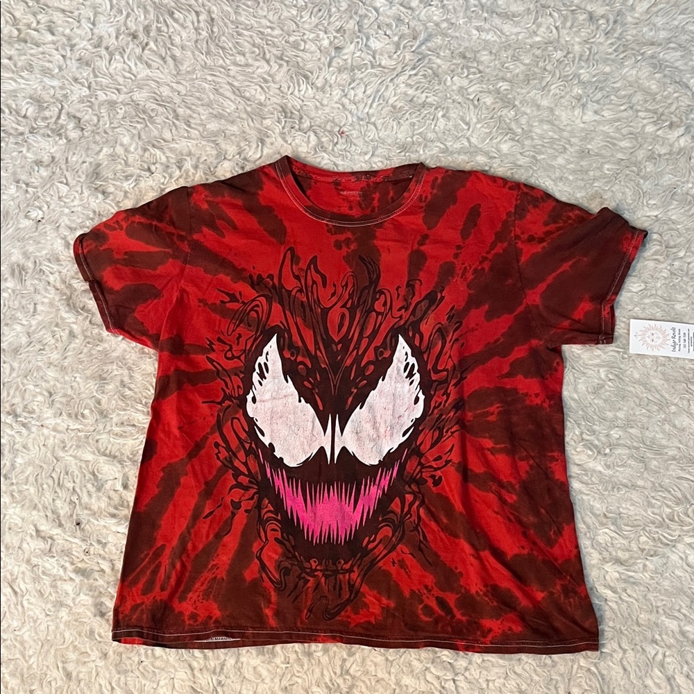 Y2K Red Affliction style Graphic T-Shirt